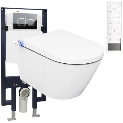 Bernstein Pro+1102 WC mit Bidet - Multifunktional, Verstellbar, Automatisch Bernstein Pro+1102 WC mit Bidet - Multifunktional, Verstellbar, Automatisch