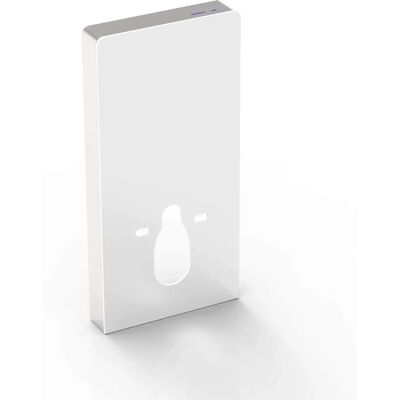 Modulo sanitario Bernstein 805S con sensore tattile - Vetro bianco/nero Modulo sanitario Bernstein 805S con sensore tattile - Vetro bianco/nero