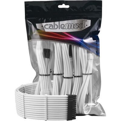 Kit d'Extension de Câbles Cablemod PRO ModMesh - Blanc - Kit d'Extension Kit d'Extension de Câbles Cablemod PRO ModMesh - Blanc - Kit d'Extension
