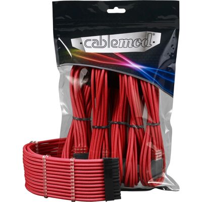 CableMod PRO ModMesh Kabelverlängerung - Rot CableMod PRO ModMesh Kabelverlängerung - Rot