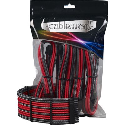 Cablemod Kabelset - Verlängerungskabel - Rot, Kohle - Kabelset Cablemod Kabelset - Verlängerungskabel - Rot, Kohle - Kabelset