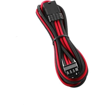 Extension PCIe 8 broches de la série Pro de Cablemod - 45cm - Noir/Rouge - Câble d’alimentation Extension PCIe 8 broches de la série Pro de Cablemod - 45cm - Noir/Rouge - Câble d’alimentation