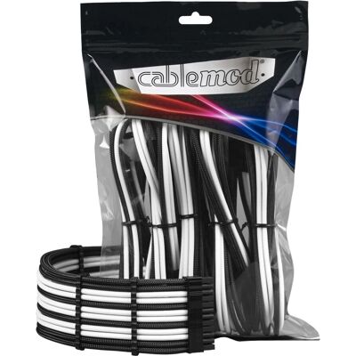 Cablemod Schwarz/Weiß Stromkabel - Verlängerung Cablemod Schwarz/Weiß Stromkabel - Verlängerung