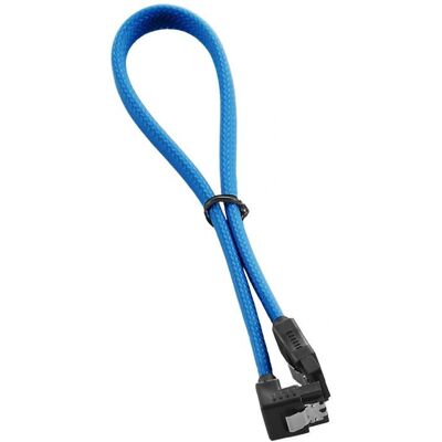 Cablemod Cavo SATA 3 Blu 30cm - Angolo Retto & Dritto Cablemod Cavo SATA 3 Blu 30cm - Angolo Retto & Dritto