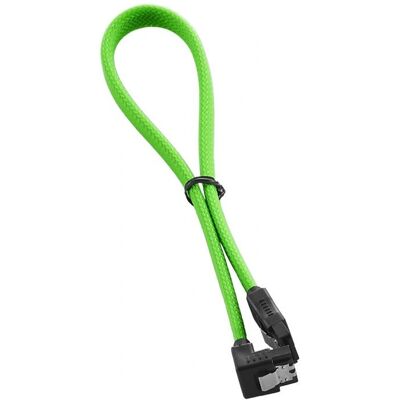 Cablemod Kabel - 0,3 m Grün SATA III Rechtwinklig Cablemod Kabel - 0,3 m Grün SATA III Rechtwinklig