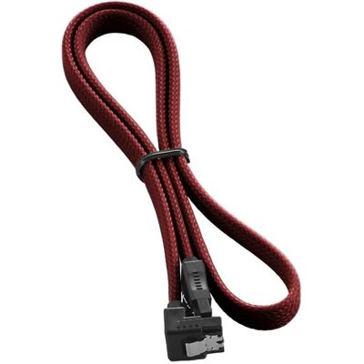CableMod Cavo SATA Rosso 60cm - SATA 3.0, Connettori Angolati e Dritti CableMod Cavo SATA Rosso 60cm - SATA 3.0, Connettori Angolati e Dritti