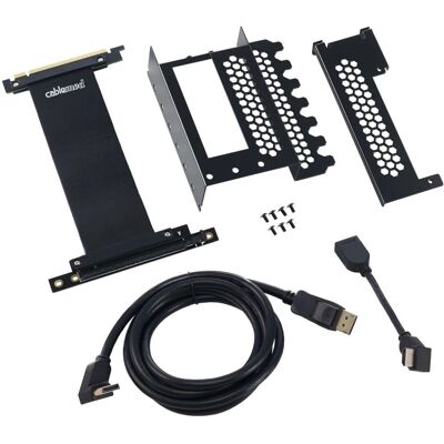 Cablemod Cablemod CM-VPB-HDK-R Vertikale GPU-Halterung für Mini Tower - Computer Teil Cablemod Cablemod CM-VPB-HDK-R Vertikale GPU-Halterung für Mini Tower - Computer Teil