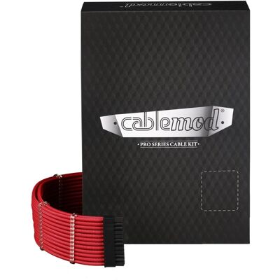 CableMod Kabelset - Rot für ASUS ROG / Seasonic Netzteile CableMod Kabelset - Rot für ASUS ROG / Seasonic Netzteile