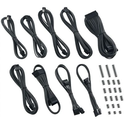 Cablemod Schwarzes Netzteil-Kabelset für Corsair RMi RMx RM Cablemod Schwarzes Netzteil-Kabelset für Corsair RMi RMx RM