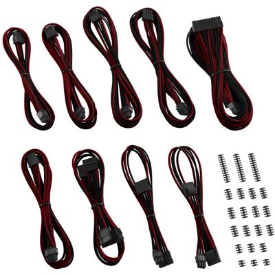 Cablemod Corsair RMi/RMx Stromkabel-Set - Schwarz/Rot Cablemod Corsair RMi/RMx Stromkabel-Set - Schwarz/Rot