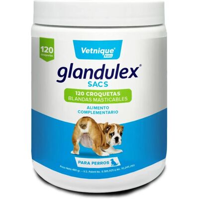 Suplemento Alimentar para Cães JTPHARMA Glandulex Sacs - Apoia Glândulas Anais Suplemento Alimentar para Cães JTPHARMA Glandulex Sacs - Apoia Glândulas Anais