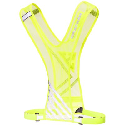 Nathan Bandolier Gele Reflecterende Veiligheidsvest - Unisex Nathan Bandolier Gele Reflecterende Veiligheidsvest - Unisex