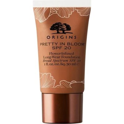 Origins Pretty in Bloom Langanhaltende Foundation SPF 20 - Foundation, Sehr Dunkel Neutrale, Natürliche Strahlende Oberfläche Origins Pretty in Bloom Langanhaltende Foundation SPF 20 - Foundation, Sehr Dunkel Neutrale, Natürliche Strahlende Oberfläche