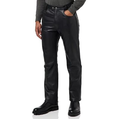 Bikers Gear Australia - Leather Jeans - Zwart - 2XL - Leather jeans Bikers Gear Australia - Leather Jeans - Zwart - 2XL - Leather jeans