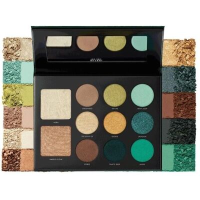 Milani Gilded Jade Øjenskyggepalette - Jordfarver & Grønne nuancer Milani Gilded Jade Øjenskyggepalette - Jordfarver & Grønne nuancer