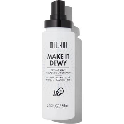Milani Make It Dewy 3-in-1 Fixierspray - Hydratisieren, Erleuchten, Make-up Fixieren Milani Make It Dewy 3-in-1 Fixierspray - Hydratisieren, Erleuchten, Make-up Fixieren