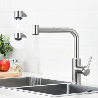 Grifo de Cocina Cecipa - Rotación 360°, Rociador Extraíble, Diseño Moderno Grifo de Cocina Cecipa - Rotación 360°, Rociador Extraíble, Diseño Moderno