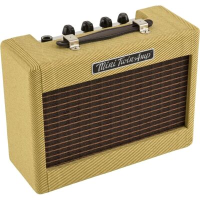 Fender Mini '57 Twin Amp - Vintage, 1W, Tweed, Beige Fender Mini '57 Twin Amp - Vintage, 1W, Tweed, Beige