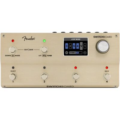 Fender Switchboard Effects Operator - Processore di effetti per chitarra Fender Switchboard Effects Operator - Processore di effetti per chitarra