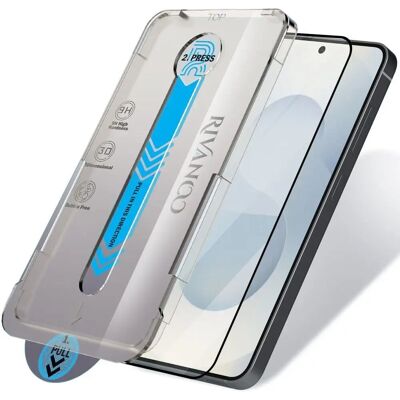 Samsung Galaxy S25 Karkaistu Lasin Näytönsuoja - Automaattinen Asennus - Kuplaton Samsung Galaxy S25 Karkaistu Lasin Näytönsuoja - Automaattinen Asennus - Kuplaton