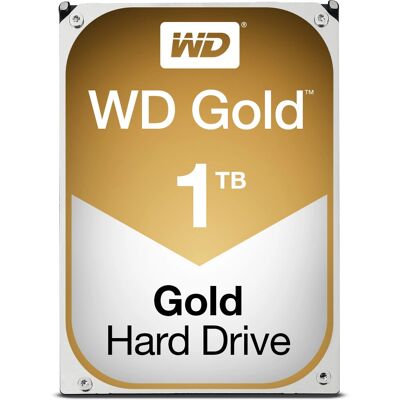 Western Digital Gold 1TB 3,5" SATA III Festplatte - 7200U/min, 128MB Cache Western Digital Gold 1TB 3,5" SATA III Festplatte - 7200U/min, 128MB Cache