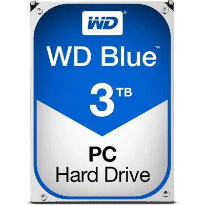 Disque Dur Interne WD Blue 3TB - 5400 RPM, SATA 6 Gb/s - 64MB Cache - Publicité Disque Dur Interne WD Blue 3TB - 5400 RPM, SATA 6 Gb/s - 64MB Cache - Publicité