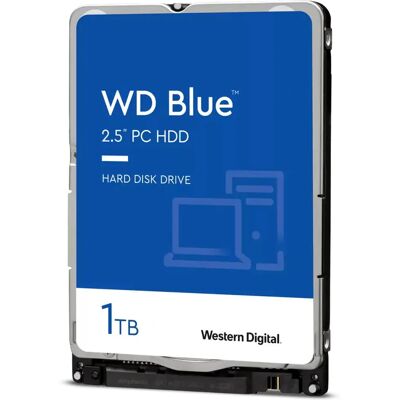 Western Digital Blue 1TB 2,5" SATA III Disco Rígido - Armazenamento Confiável Western Digital Blue 1TB 2,5" SATA III Disco Rígido - Armazenamento Confiável