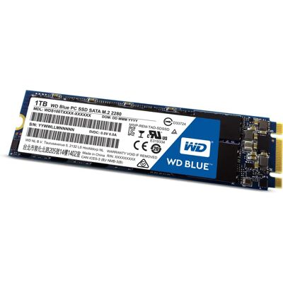 Western Digital Blue 1TB M.2 SSD - Speicher Western Digital Blue 1TB M.2 SSD - Speicher