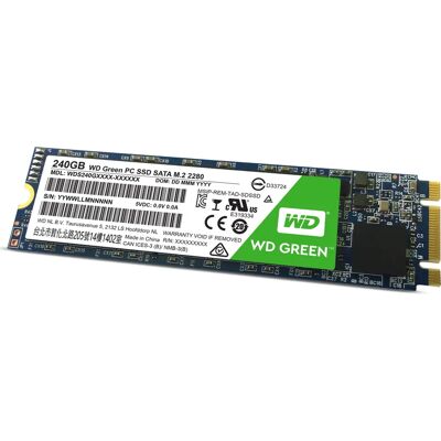 SSD Western Digital Green M.2 - 240GB M.2 (WDS240G1G0B) SSD Western Digital Green M.2 - 240GB M.2 (WDS240G1G0B)