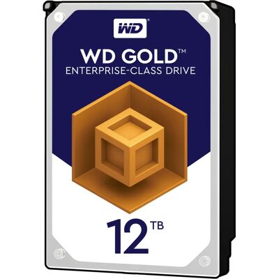 Western Digital Gold Disque Dur Interne 12TB - 7200RPM, 256MB Cache - Publicité Western Digital Gold Disque Dur Interne 12TB - 7200RPM, 256MB Cache - Publicité