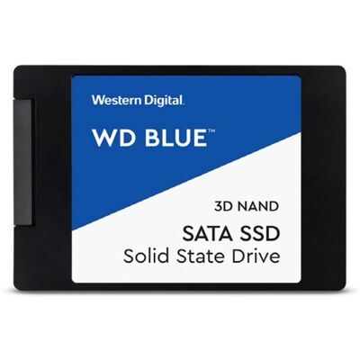 Western Digital WD Blue 2TB SSD - 3D NAND, SATA III Western Digital WD Blue 2TB SSD - 3D NAND, SATA III