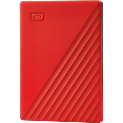 Western Digital My Passport 2TB Extern Hårddisk - Röd Western Digital My Passport 2TB Extern Hårddisk - Röd