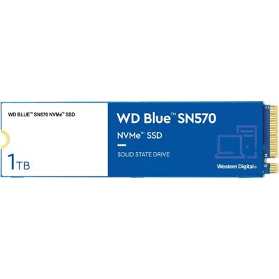 Western Digital WD Blue SN570 1 TB M.2 PCIe NVMe - SSD for PC Western Digital WD Blue SN570 1 TB M.2 PCIe NVMe - SSD for PC