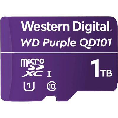 Western Digital Purple SC QD101 microSD - microSDXC 1TB Western Digital Purple SC QD101 microSD - microSDXC 1TB