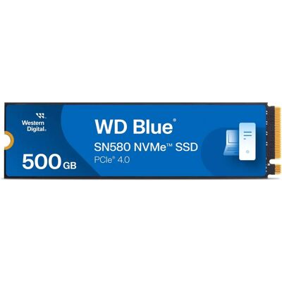 Western Digital Blue SN580 - 500GB - Publicité Western Digital Blue SN580 - 500GB - Publicité