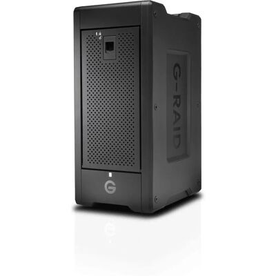 Disco duro externo G-Technology 160 TB - RAID 8 - Negro Disco duro externo G-Technology 160 TB - RAID 8 - Negro