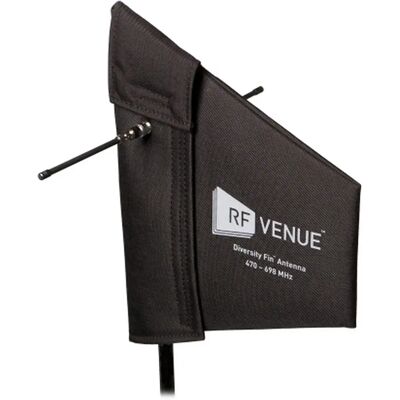 RF Venue DIVERSITY FIN Antenne - Svart - 470-698 MHz - Passiv RF Venue DIVERSITY FIN Antenne - Svart - 470-698 MHz - Passiv