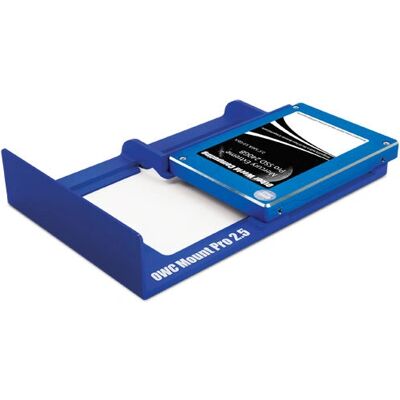 Apple Mac Pro Mount Pro Blue Aluminium - Hard Drive Adapter 2.5 to 3.5 inch Apple Mac Pro Mount Pro Blue Aluminium - Hard Drive Adapter 2.5 to 3.5 inch