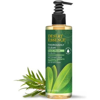 Desert Essence Tea Tree Oil Face Wash - Face Wash for Oily Skin Desert Essence Tea Tree Oil Face Wash - Face Wash for Oily Skin