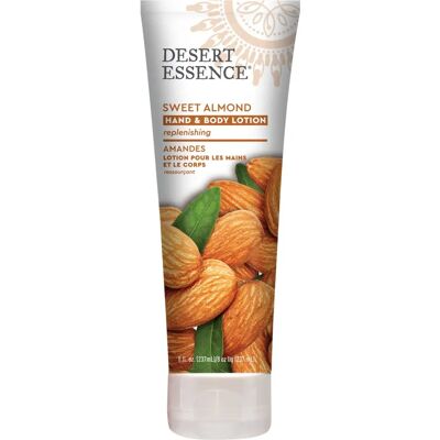 Desert Essence Hand and Body Lotion - Sweet Almond - Hand and Body Lotion Desert Essence Hand and Body Lotion - Sweet Almond - Hand and Body Lotion