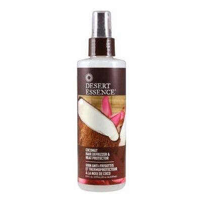 Desert Essence Coconut Hair Defrizzer - Heat Protector - Hairspray Desert Essence Coconut Hair Defrizzer - Heat Protector - Hairspray