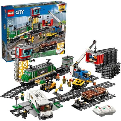 Lego City Treno Merci - Giocattolo da Costruzione - Multicolore Lego City Treno Merci - Giocattolo da Costruzione - Multicolore