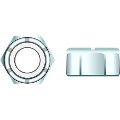 SeaChoice - Nylon Insert Stainless - Locknut SeaChoice - Nylon Insert Stainless - Locknut
