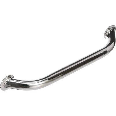 Seachoice Stainless Steel Handrail - Round Plates, 1/4" Threads, 2" Height Seachoice Stainless Steel Handrail - Round Plates, 1/4" Threads, 2" Height