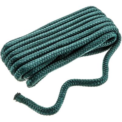Corda di ancoraggio in nylon a doppia treccia Seachoice - 9.5mm - Grigio 4.6m Corda di ancoraggio in nylon a doppia treccia Seachoice - 9.5mm - Grigio 4.6m