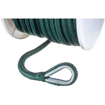 Seachoice - Cuerda trenzada de nylon - Negro - 45,7 m - Rope Seachoice - Cuerda trenzada de nylon - Negro - 45,7 m - Rope