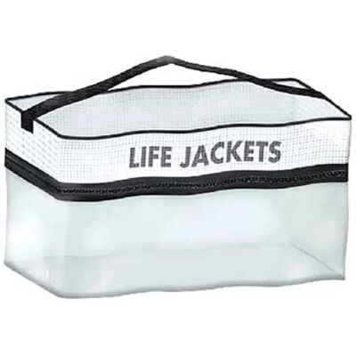 Seachoice Life Jacket Tote - White - 4 PFDs - 12x12x20 in - Bag Seachoice Life Jacket Tote - White - 4 PFDs - 12x12x20 in - Bag