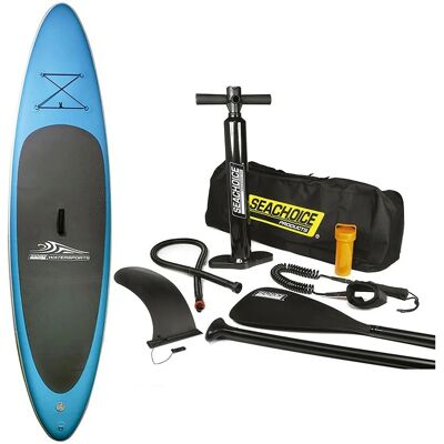 Seachoice Seachoice 10 ́6 ́ Ensemble de Paddle Surf Gonflable - Paddle Surf Set - Publicité Seachoice Seachoice 10 ́6 ́ Ensemble de Paddle Surf Gonflable - Paddle Surf Set - Publicité