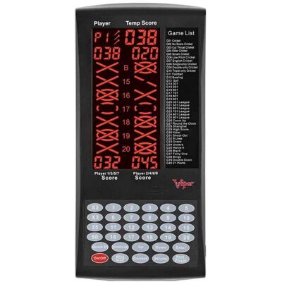 Viper ProScore Scoreur Électronique - 40 Jeux, 600+ Options - Publicité Viper ProScore Scoreur Électronique - 40 Jeux, 600+ Options - Publicité