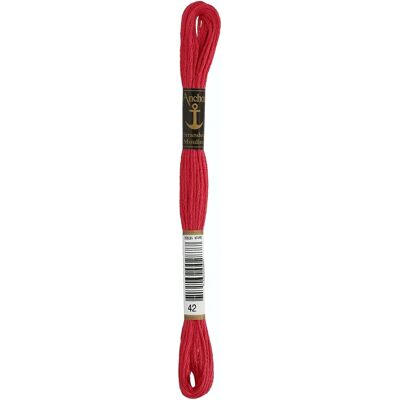 Anchor Modell 42 Broderitråd - Sidenliknande Utsende - 8m Anchor Modell 42 Broderitråd - Sidenliknande Utsende - 8m